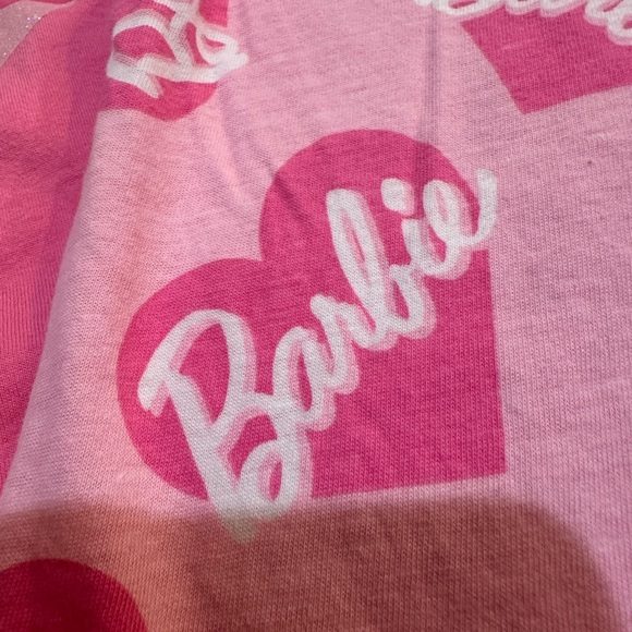 H&M Bundle Girls Tees Barbie and Care Bears Set  100% Cotton 5T - Picture 5 of 13